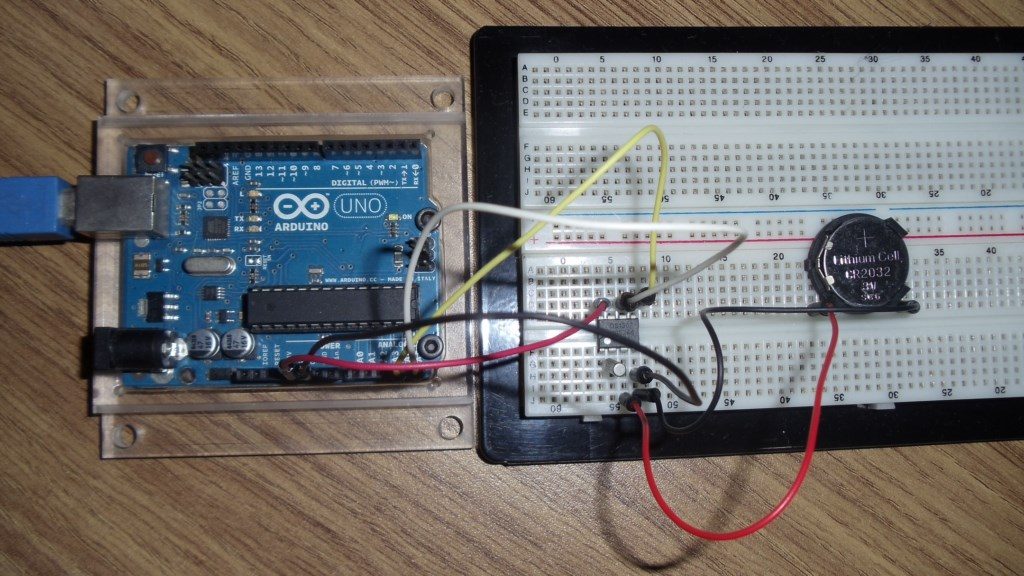Protoboard - Arduino - DS1307