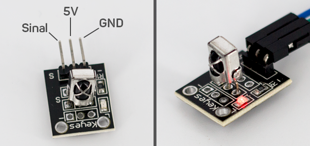 Módulo IR Infravermelho Arduino - Detalhes