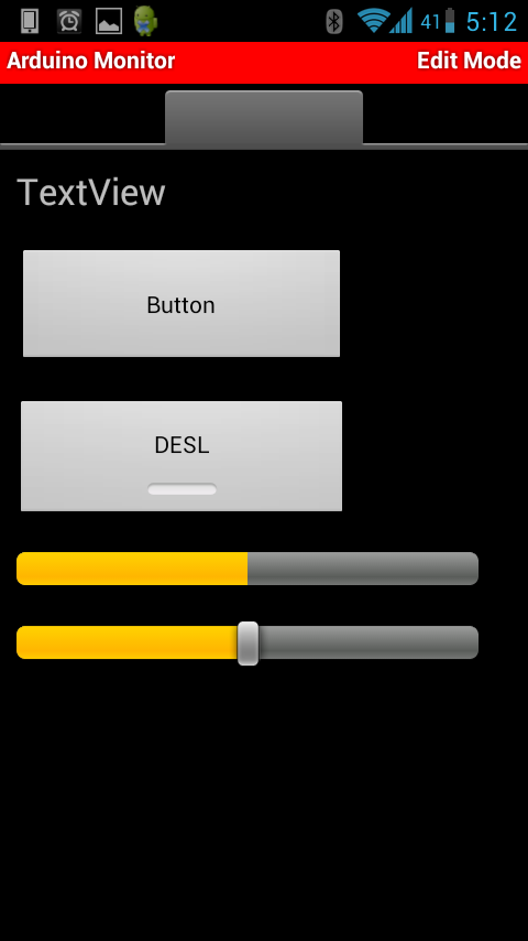 Android - Bluetooth - Botoes disponiveis