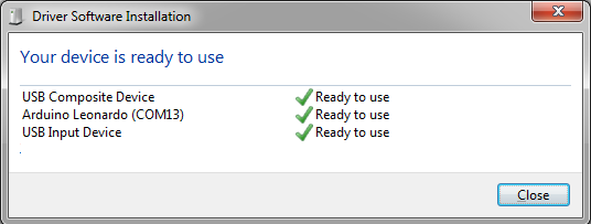 Arduino Leonardo - Drivers