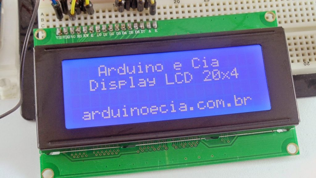 Display LCD 20x4 Arduino
