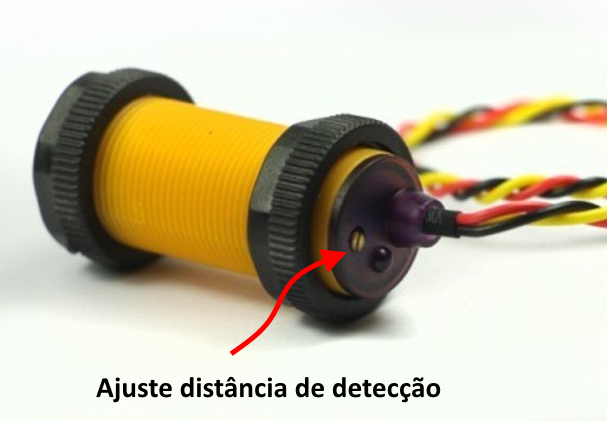 Sensor de proximidade IR - Ajuste