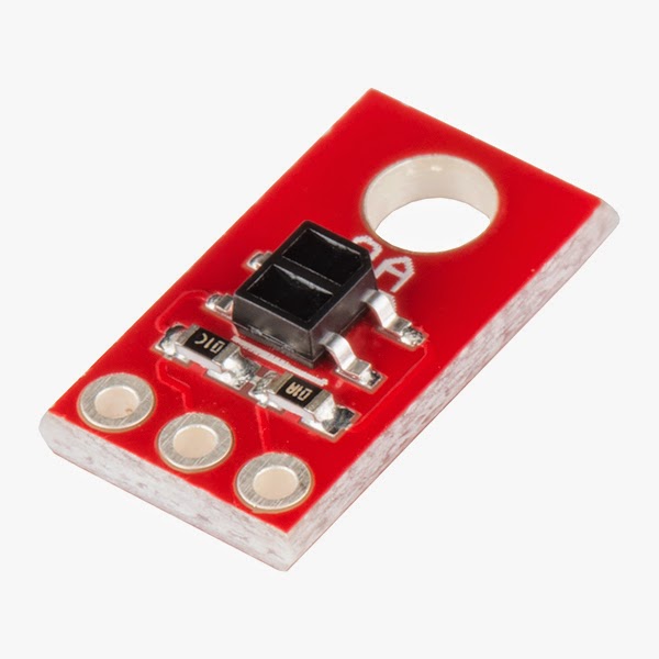 Módulo sensor de linha analógico QRE1113 Sparkfun