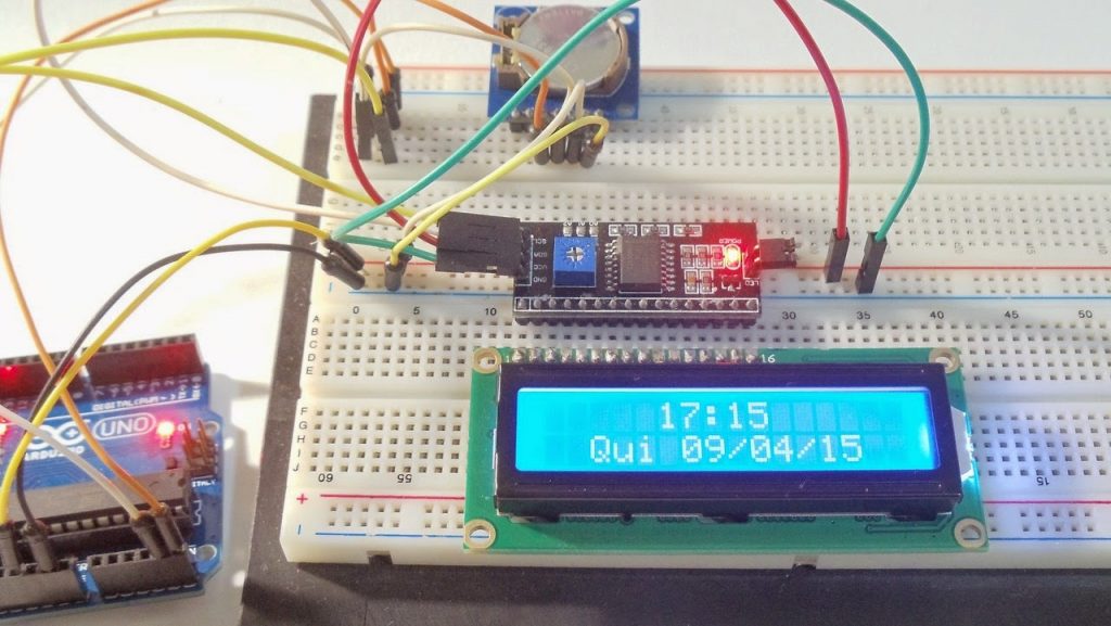 LCD 16x2 i2c ds1307 rtc