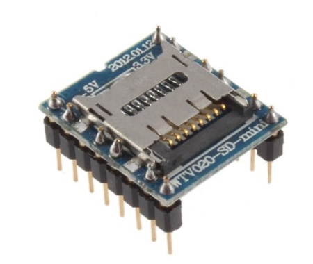 Modulo MP3 WTV020-SD Arduino