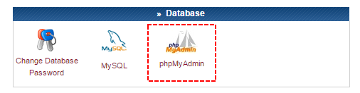 Painel de Controle - phpMyAdmin