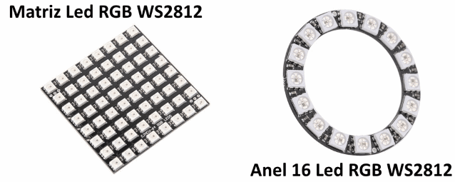 Neopixel led enderecavel WS2812