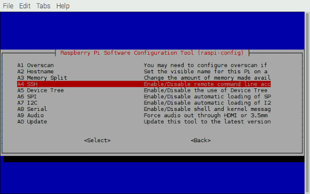 Raspi-Config SSH