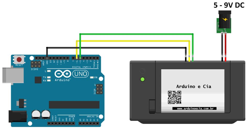 Arduino Uno e Impressora Térmica