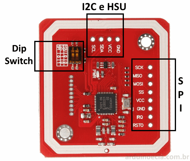 Módulo PN532 NFC - Detalhes