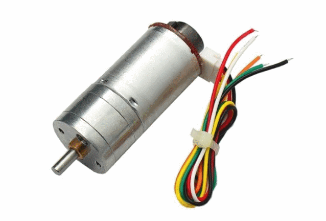 Motor DC com encoder embutido