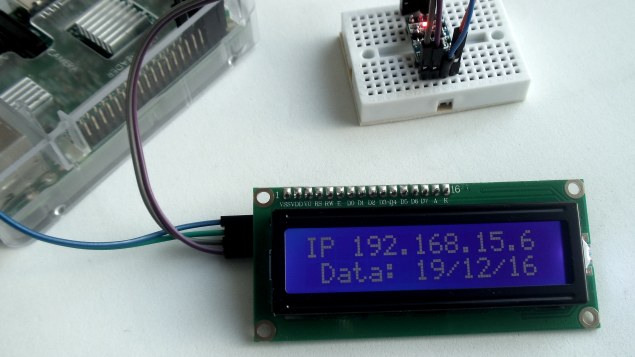 python smbus tutorial Drive i2c lcd screen with raspberry pi « osoyoo. Com.