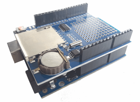 Data logger Shield e Arduino Uno