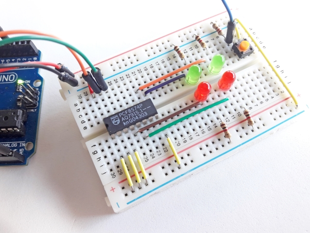 PCF8574 Expansor de portas I2C