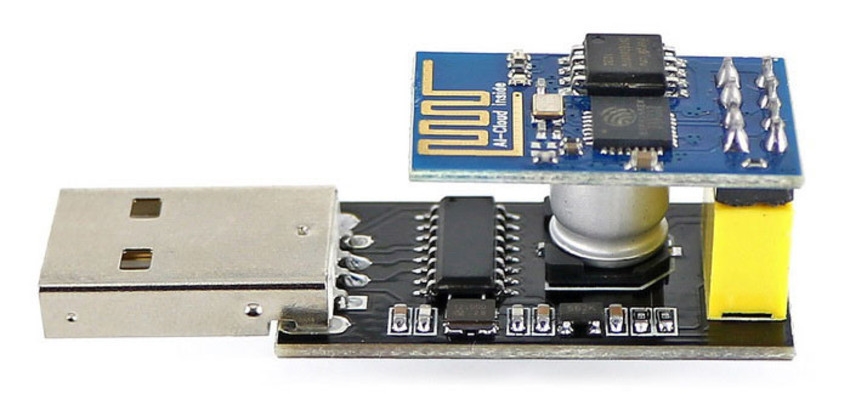 Adaptador com módulo ESP8266 ESP-01