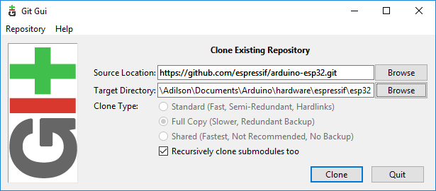 Git Clone Repository