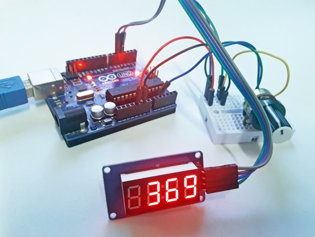Arduino e módulo TM1637