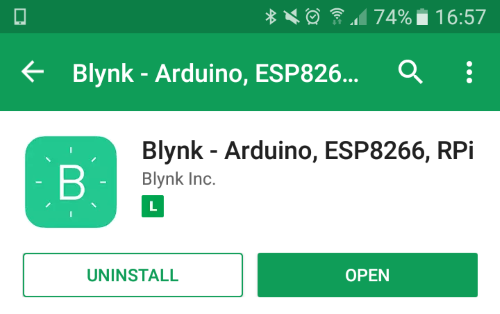 Blynk Play Store