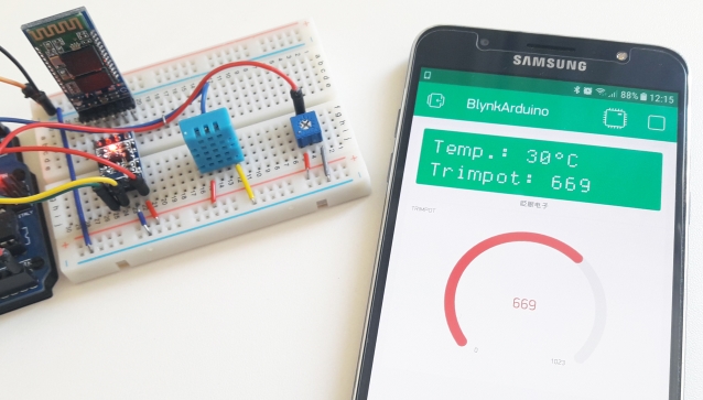 Arduino e Smartphone Android usando Blynk