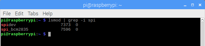 Interface SPI Raspberry Pi