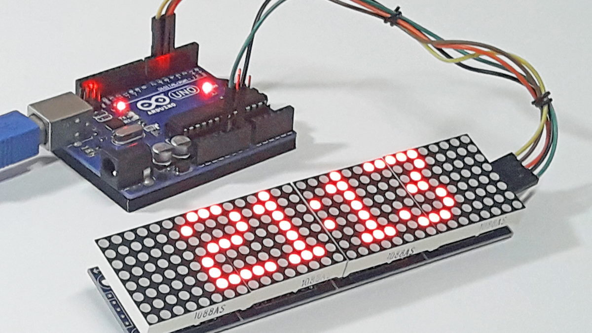 Módulo Matriz de Led 8x32 Max7219