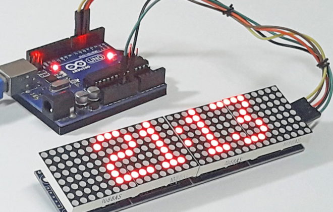 Módulo Matriz de Led 8x32 Max7219