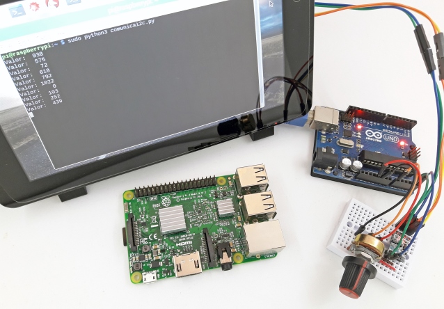Comunicação Arduino e Raspberry Pi usando I2C