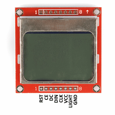 Pinagem Display Nokia 5110