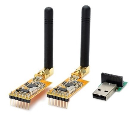 Módulo Wireless APC220 e adaptador USB