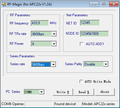 RF-Magic APC220 Windows
