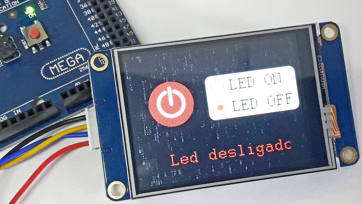 Display Nextion com Arduino