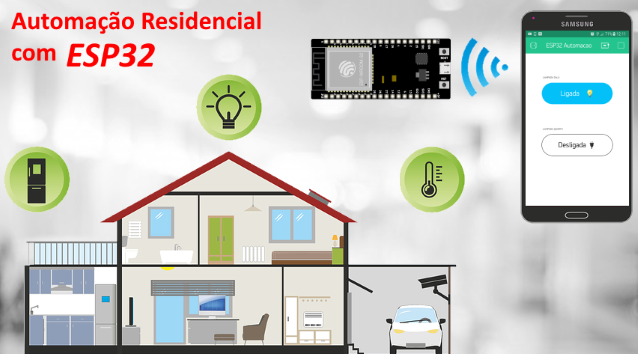 Automação Residencial com ESP32 e Blynk