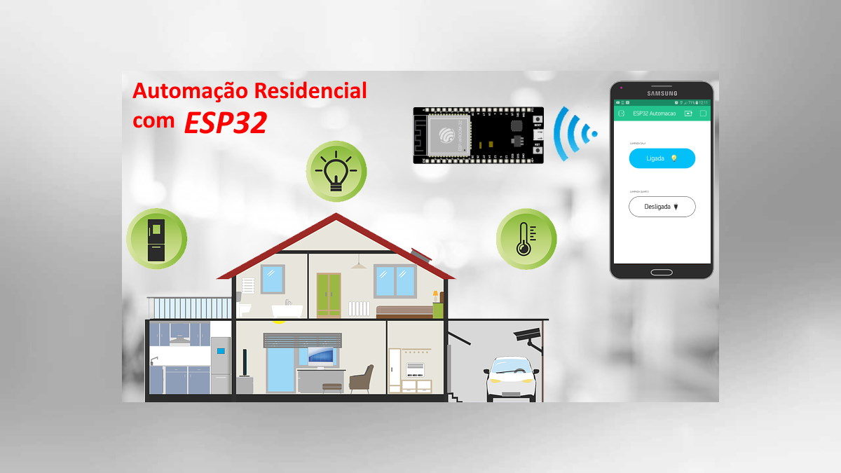 Automação residencial com ESP32