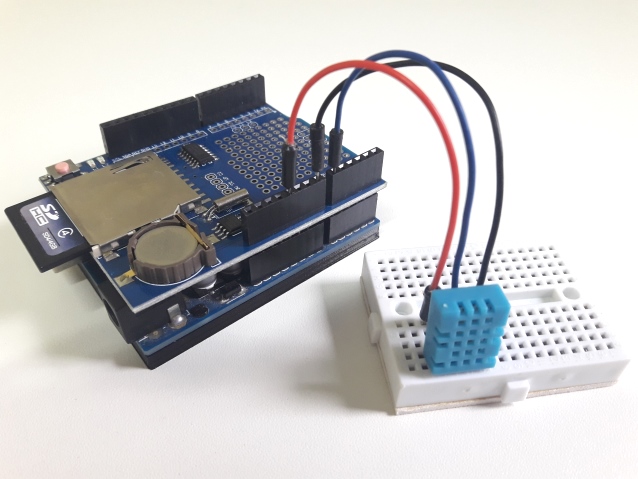 Arduino Data Logger Shield com DHT11