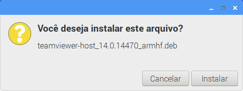 Confirmar instalação do Teamviewer