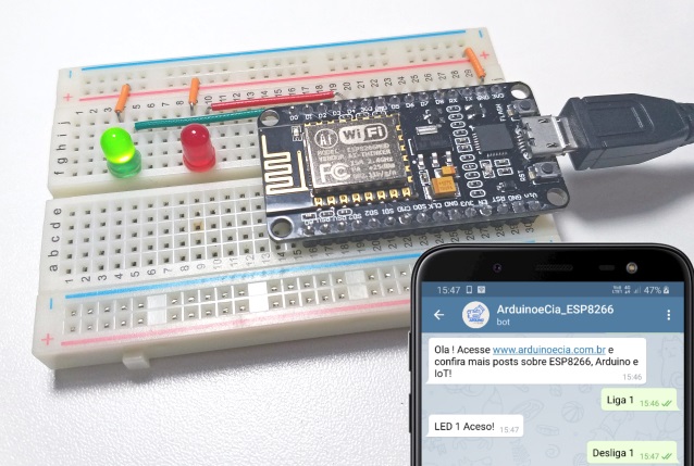 Bot Telegram com ESP8266