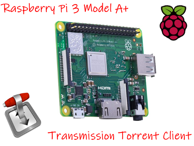 Servidor torrent com Raspberry Pi 3 Model A+
