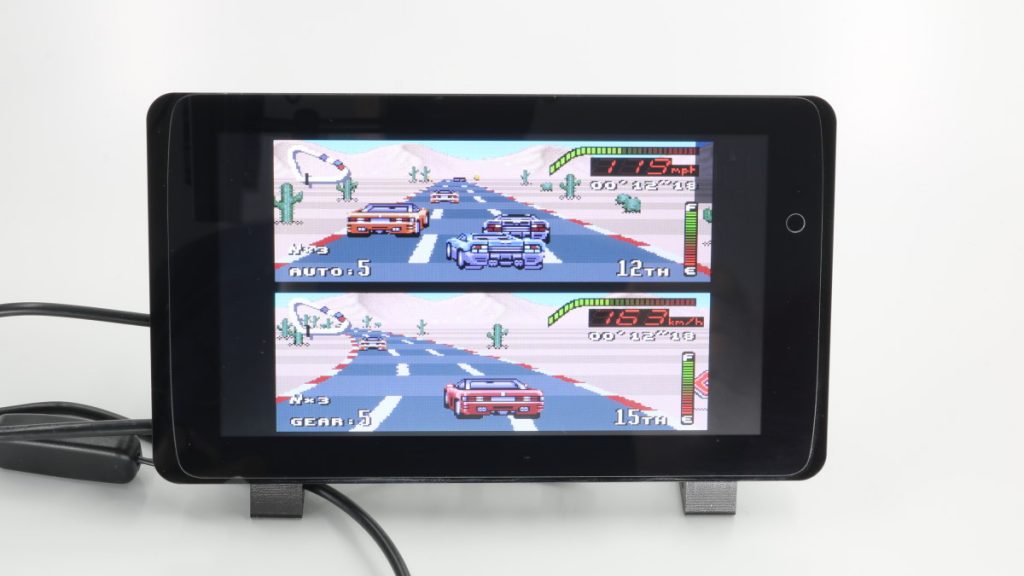 Detalhe videogame com Lakka e Raspberry Pi