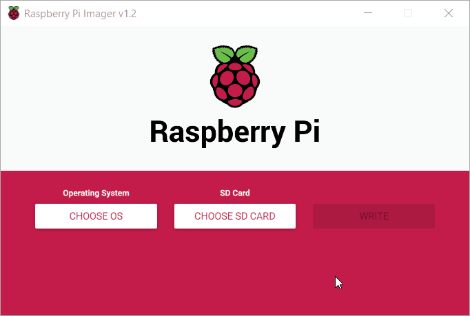 Raspberry Pi Imager - Selecionando a distribuição Linux
