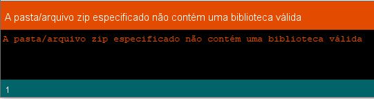 Biblioteca ZIP não instalada