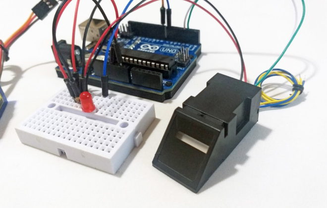 Leitor de Impressao Digital com Arduino Uno