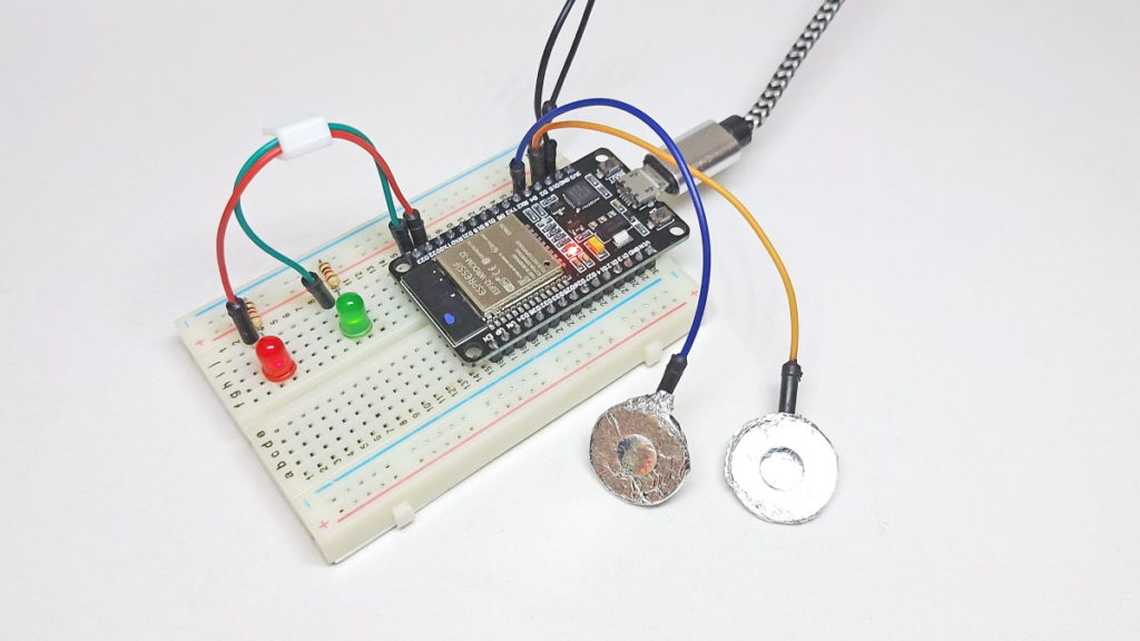 Post como usar o sensor touch capacitivo do ESP32