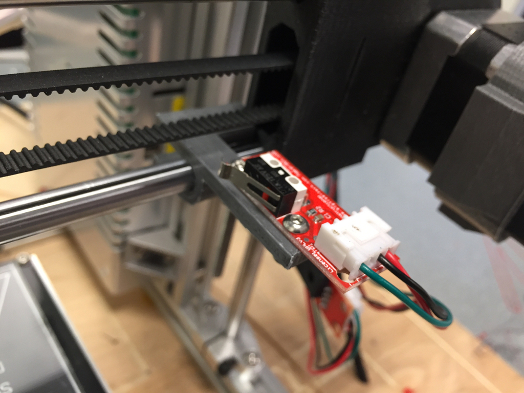 Endstop ou chave de fim de curso em Impressora 3D