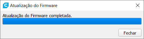 Upgrade de firmware da impressora 3D finalizado