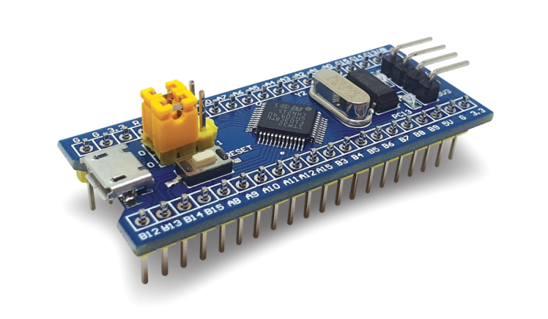 Placa de desenvolvimento STM32 Blue Pill