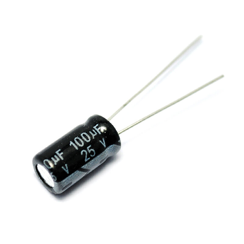 Kit 10x Capacitor Eletrolítico 100uF 25V